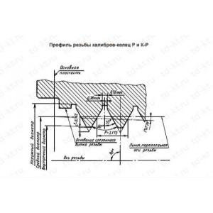Калибры для треугольной резьбы нкт и муфт к ним Пробка Р